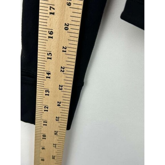 Lululemon Women's Size 4 Zip-Up Jacket Black Pow Stripe Split Pea Luon - Picture 4 of 13